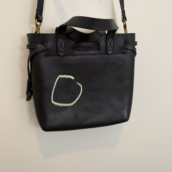 Madewell Black Leather Small Crossbody Bag - Picture 5 of 8